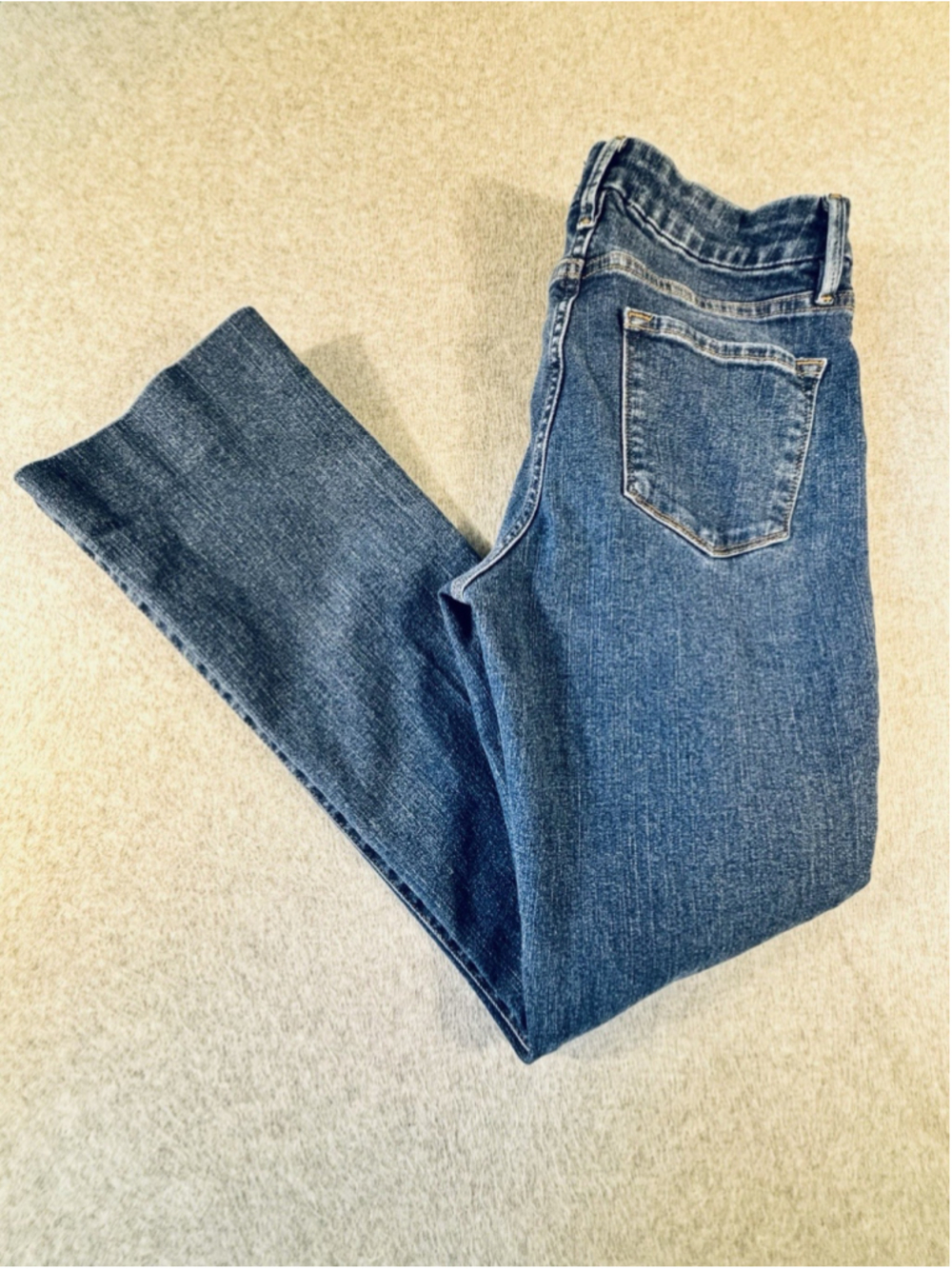 FRAME Le Mini Boot Jeans Women’s 29 Dark Wash Mid Rise Stretch Bootcut